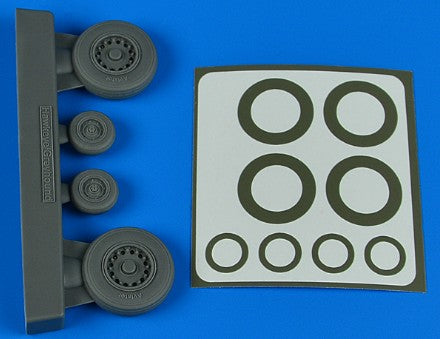 1/48 E2 Hawkeye/C2 Greyhound Wheels & Paint Masks For KIN