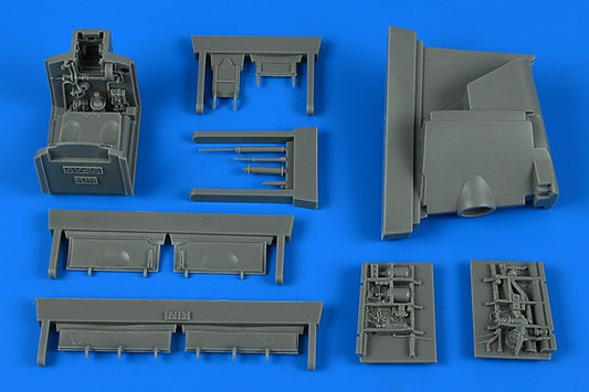 1/48 Harrier AV8A Wheel Bay For KIN (Resin)