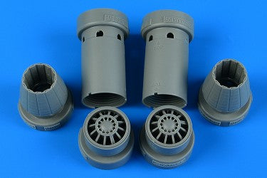 1/48 F/A18E/F Super Hornet Exhaust Nozzles Opened For MGK (Resin)