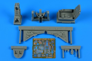 1/48 Harrier GR1/GR1A Cockpit Set For KIN