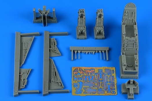 1/48 Harrier T4/T4A Cockpit Set For KIN