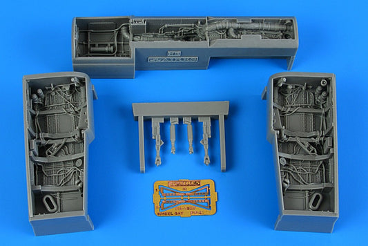 1/48 F/A18E/F Super Hornet Wheel Bay For HBO