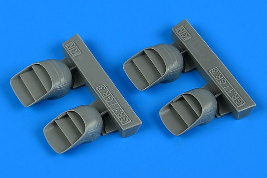 1/48 Harrier GR1/GR3 Exhaust Nozzles For KIN