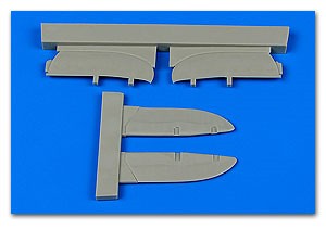 1/72 I153 Chaika Control Surfaces For ICM (D)