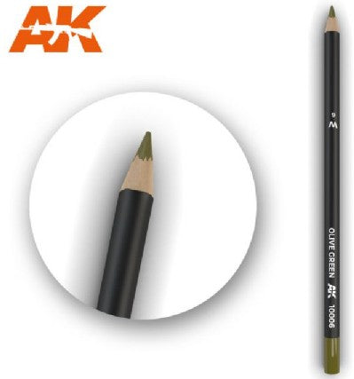 Weathering Pencils: Olive Green (5/Bx)