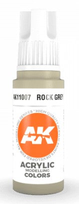 Rock Grey 3G Acrylic Paint 17ml Bottle