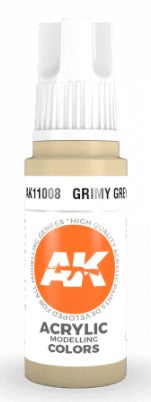 Grimy Grey 3G Acrylic Paint 17ml Bottle