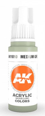 Medium Grey 3G Acrylic Paint 17ml Bottle