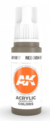 Reddish Grey 3G Acrylic Paint 17ml Bottle