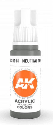 Neutral Grey 3G Acrylic Paint 17ml Bottle