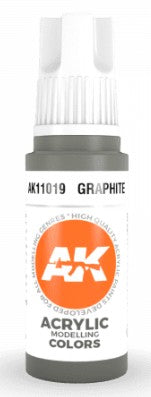 Graphite 3G Acrylic Paint 17ml Bottle