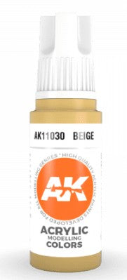 Beige 3G Acrylic Paint 17ml Bottle