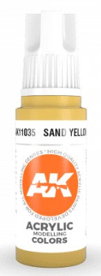 Sand Yellow 3G Acrylic Paint 17ml Bottle