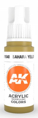 Sahara Yellow 3G Acrylic Paint 17ml Bottle