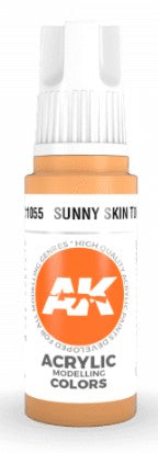 Sunny Skin Tone 3G Acrylic Paint 17ml Bottle