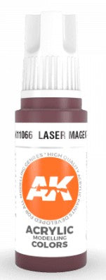 Laser Magenta 3G Acrylic Paint 17ml Bottle