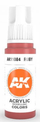 Ruby 3G Acrylic Paint 17ml Bottle