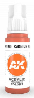 Cadmium Red 3G Acrylic Paint 17ml Bottle