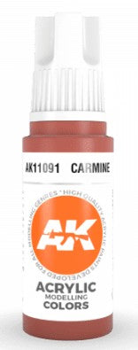 Carmine 3G Acrylic Paint 17ml Bottle