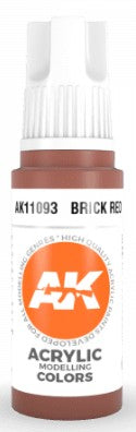 Brick Red 3G Acrylic Paint 17ml Bottle