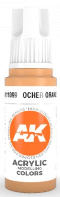 Ocher Orange 3G Acrylic Paint 17ml Bottle