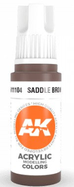 Saddle Brown 3G Acrylic Paint 17ml Bottle