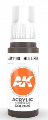 Hull Red 3G Acrylic Paint 17ml Bottle