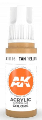 Tan Yellow 3G Acrylic Paint 17ml Bottle