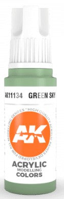 Green Sky 3G Acrylic Paint 17ml Bottle