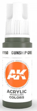 Gunship Green 3G Acrylic Paint 17ml Bottle