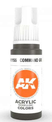 Command Green 3G Acrylic Paint 17ml Bottle