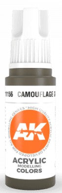 Camouflage Green 3G Acrylic Paint 17ml Bottle