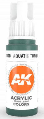 Aquatic Turquoise 3G Acrylic Paint 17ml Bottle