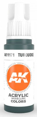 Turquoise 3G Acrylic Paint 17ml Bottle