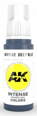 Deep Blue 3G Acrylic Paint 17ml Bottle