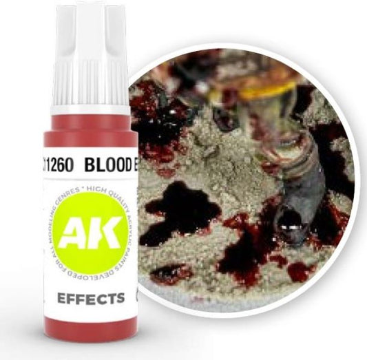 Blood Effect 3G Acrylic Paint 17ml Bottle