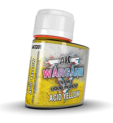 Wargame: Acid Yellow Liquid Pigment Enamel 35ml Bottle