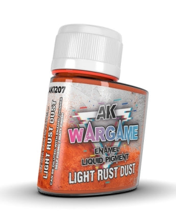 Wargame: Light Rust Dust Liquid Pigment Enamel 35ml Bottle