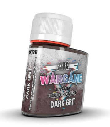 Wargame: Dark Grit Liquid Pigment Enamel 35ml Bottle