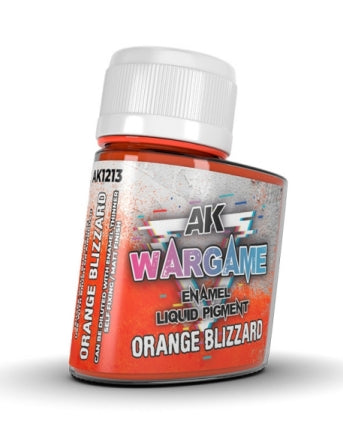 Wargame: Orange Blizzard Liquid Pigment Enamel 35ml Bottle