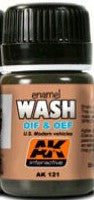 OIF & OEF US Modern Vehicles Wash Enamel Paint 35ml Bottle