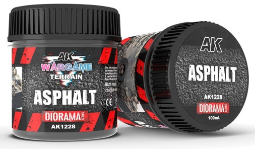 Wargame Terrain: Asphalt Texture Acrylic 100ml Bottle