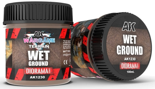 Wargame Terrain: Wet Ground Texture Acrylic 100ml Bottle