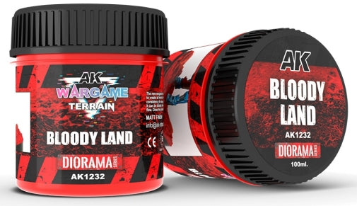 Wargame Terrain: Bloody Land Texture Acrylic 100ml Bottle