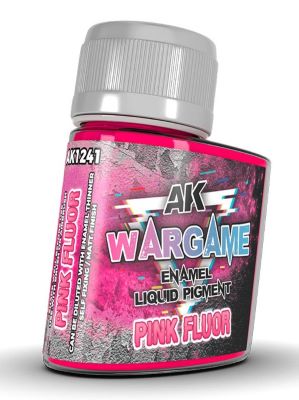 Wargame: Pink Fluorescent Liquid Pigment Enamel 35ml Bottle