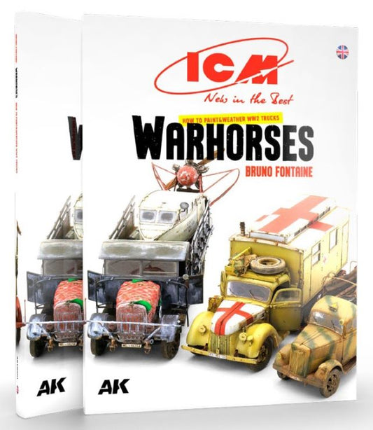 ICM- How to Paint & Weather WWII Trucks Warhorses Book