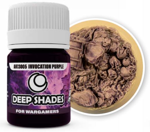 Deep Shades for Wargamers: Invocation Purple Acrylic 30ml Bottle