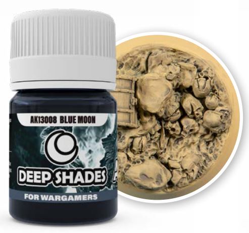 Deep Shades for Wargamers: Blue Moon Acrylic 30ml Bottle