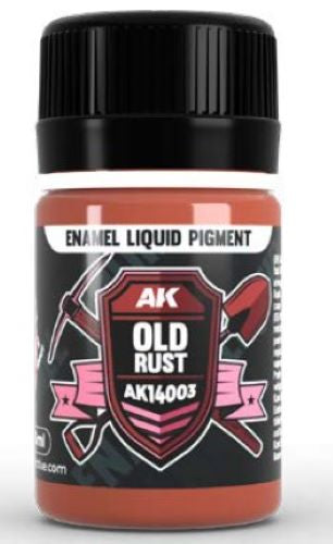 Old Rust Liquid Pigment Enamel 35ml Bottle