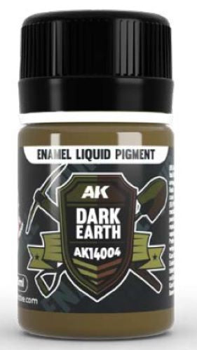 Dark Earth Liquid Pigment Enamel 35ml Bottle